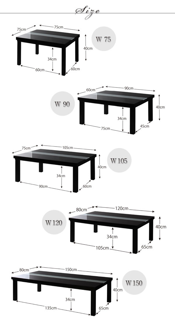 新品 送料込 鏡面仕上げ こたつテーブル モダンデザイン 正方形 保障付w51000円