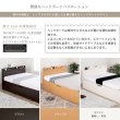 画像4: 高品質日本製ガス圧式収納ベッド【Melvin】棚付き お買い得価格シリーズ (4)