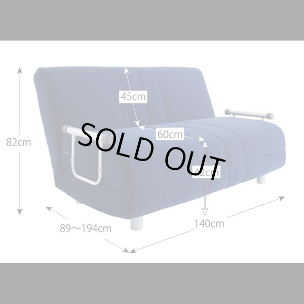 画像5: ふたりで寝られるカウチソファーベッド【ROLLY】ローリー　ダブルサイズ (5)